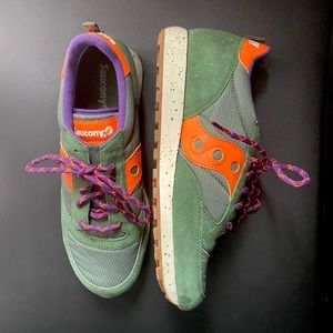 Saucony Jazz Original Climbing Green & Orange